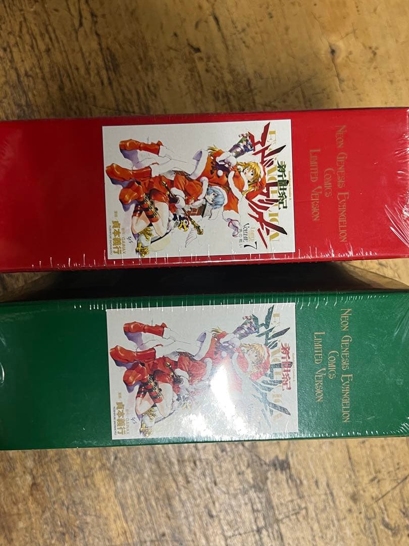 新世紀エヴァンゲリオン レイ アスカ フィギュアセット　コミック7巻特装版　新品