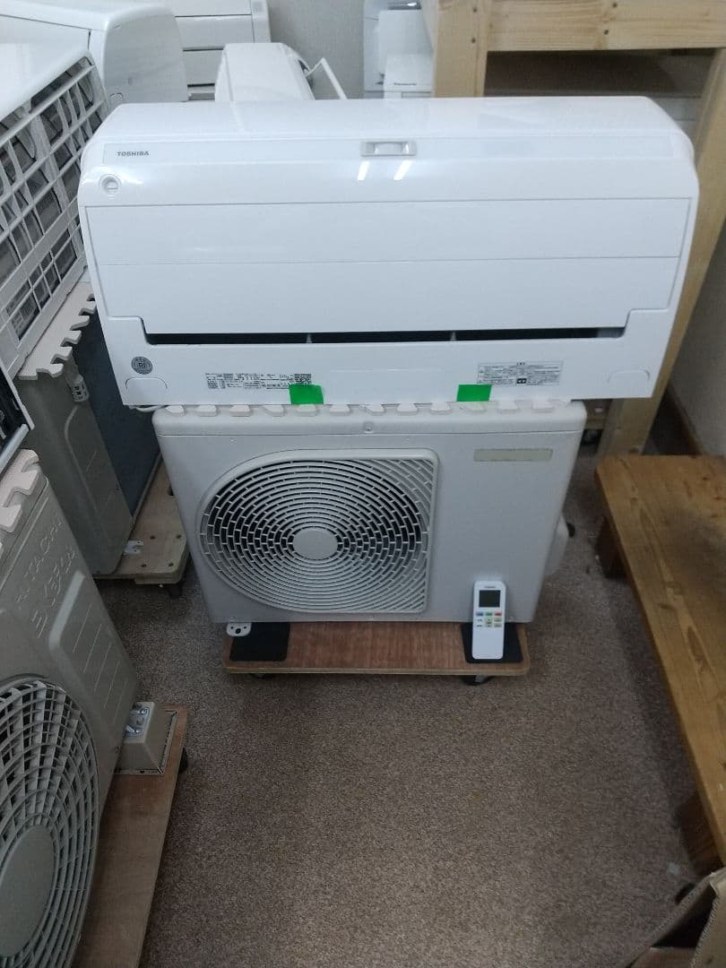 東芝6畳エアコンお掃除機能分解洗浄済み２０２２年 丁寧な東芝お掃除機能付きエアコンクリーニングを東京,横浜,川崎で高圧