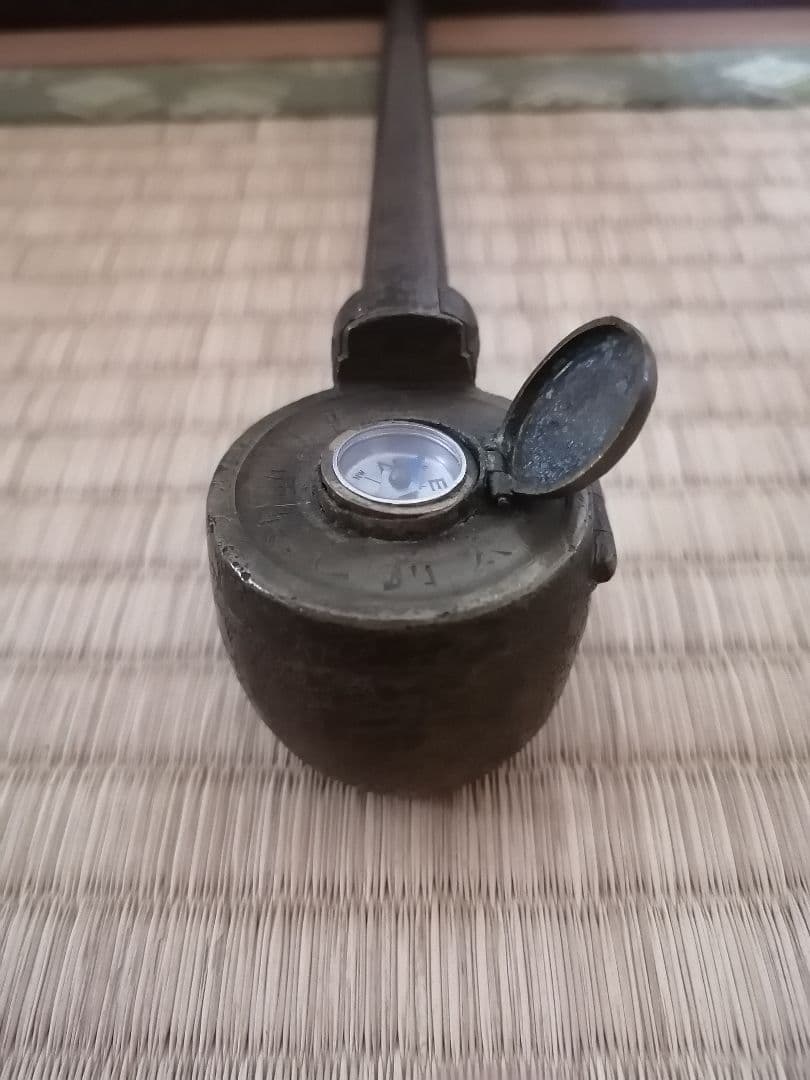 矢立 方位磁針 骨董 骨董品 時代物 希少
