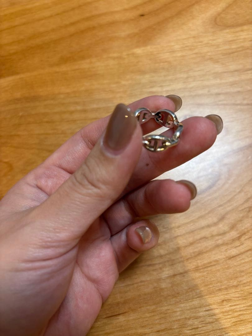 エルメス シェーヌダンクル アンシェネ リング 52 925 6.3g