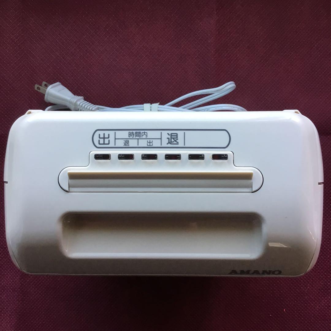 アマノ AMANO タイムレコーダーBX-2000 タイムカード118枚セット