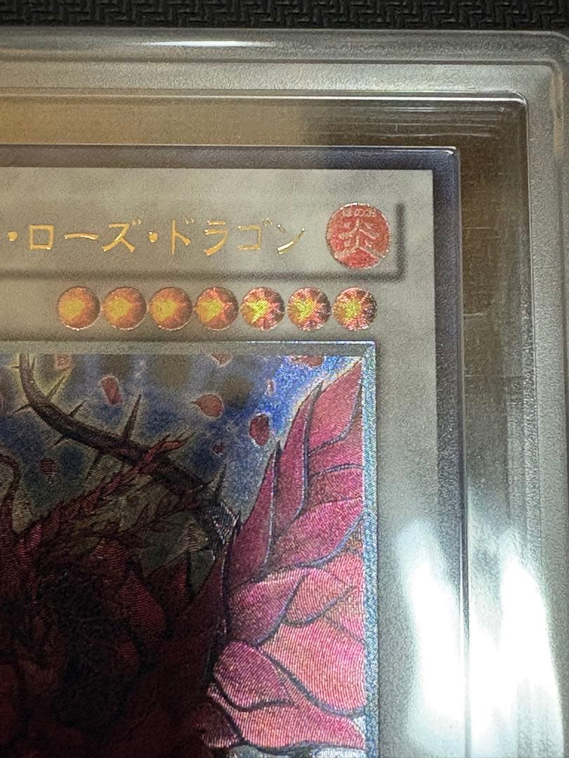 【ARS10】ブラック・ローズ・ドラゴン レリーフ 鑑定書付き