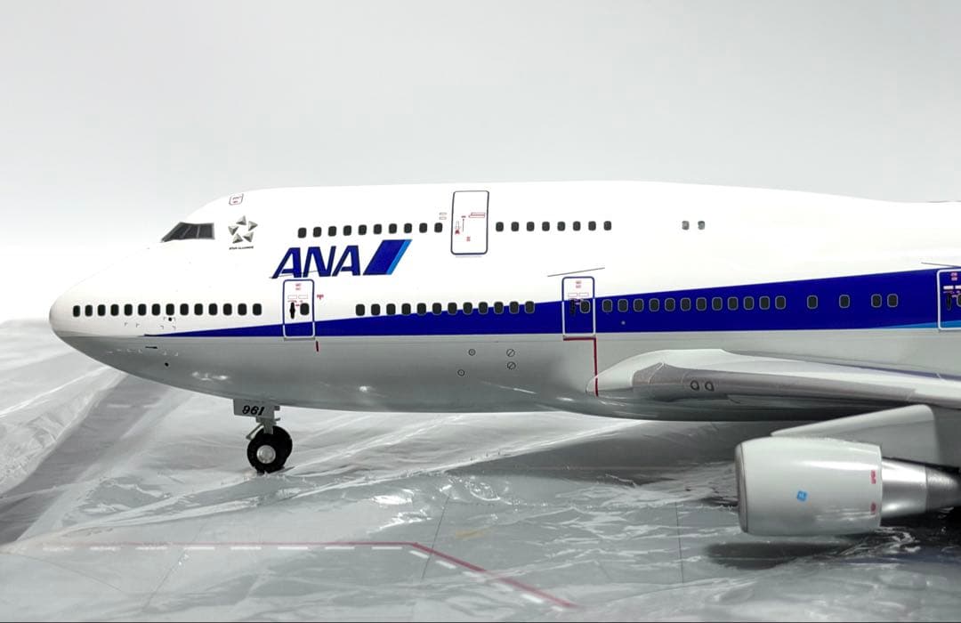 全日空商事 1/200 B747-400 ANA LAST FLIGHT