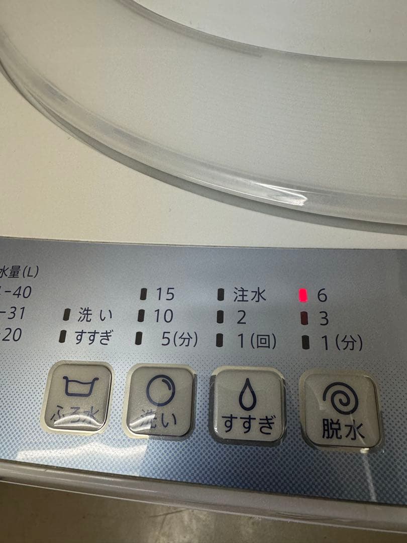 SHARP/シャープ 風乾燥付き洗濯機 7.0kg ES-T711 2019年式