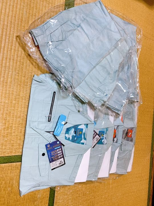 作業服は未使用です。ひ