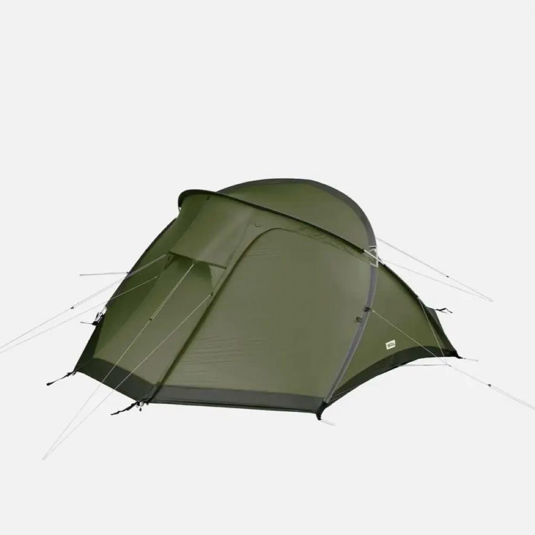 テント・タープ fjallraven abisko view2 pine green Abisko View 2 Three-Season Tunnel Tent - Fjällräven