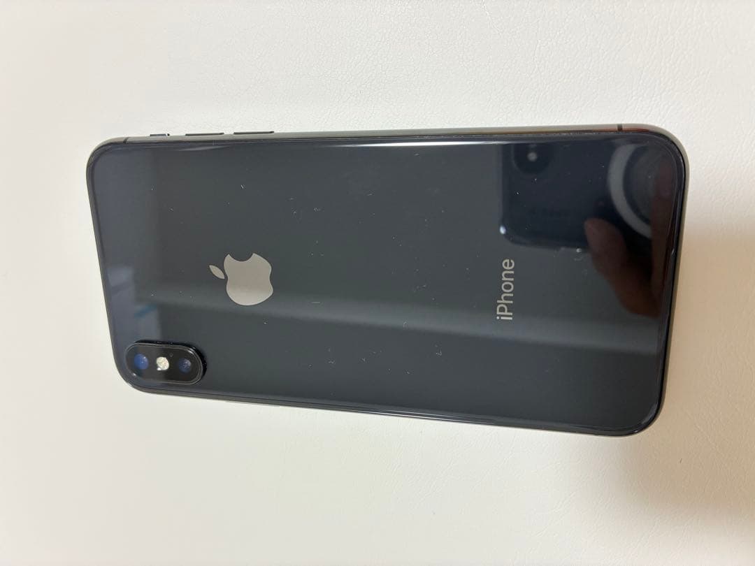 Apple iPhone X スペースグレイ 本体 64GB 美品
