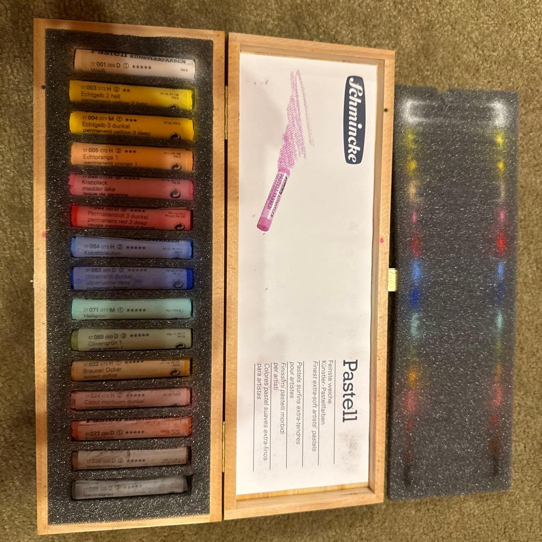 シュミンケ ソフトパステル 15色 Schmincke Soft Pastel