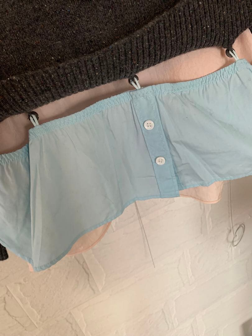 ミュベール muveil♡ニット セーター リス ファー シャツ リスインター