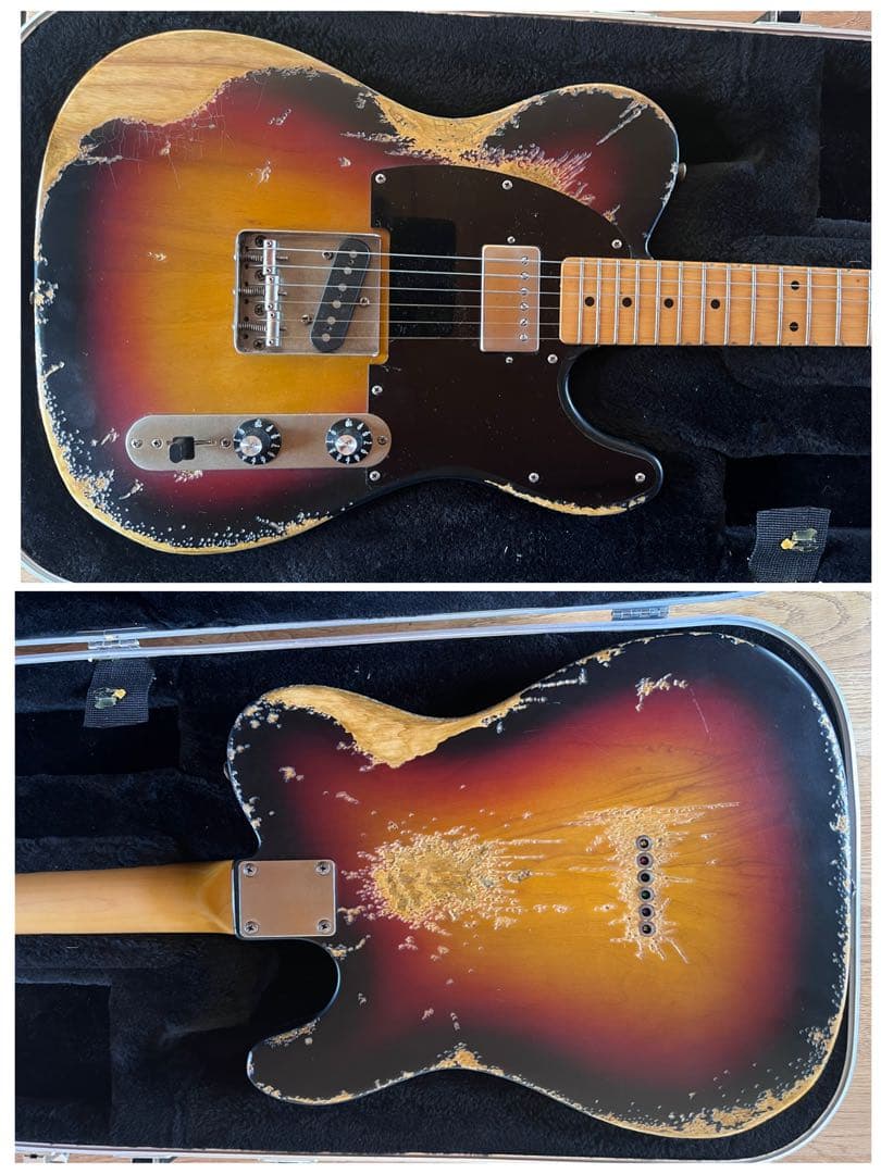 ⭐︎ハードレリック'57 テレキャスタースタイル/アルダー1ピースボディ