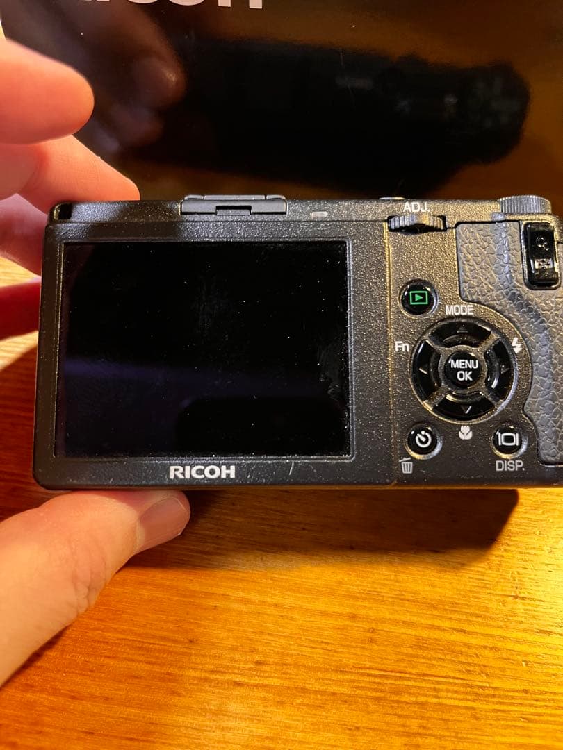訳ありジャンク品 RICOH GR DIGITAL II 本体と付属品