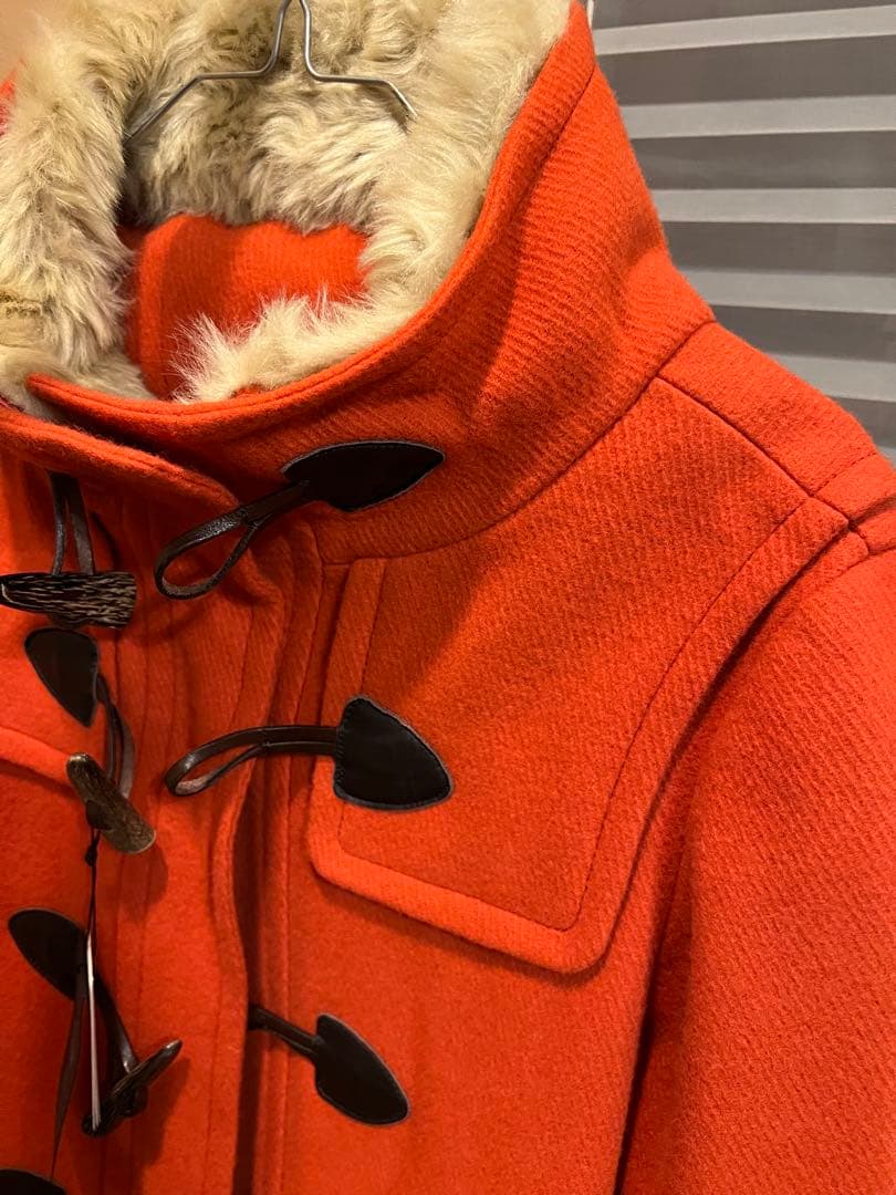 値下げ_新品_BRAHMIN 30周年記念 ダッフルコート オレンジ - メルカリ