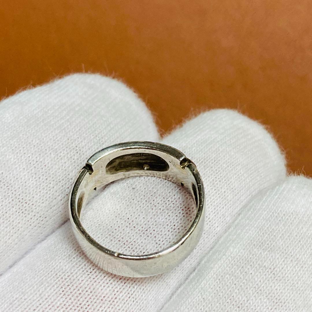 TRUSSALDI トラサルディ K18 シルバー コンビ リング 指輪 - メルカリ