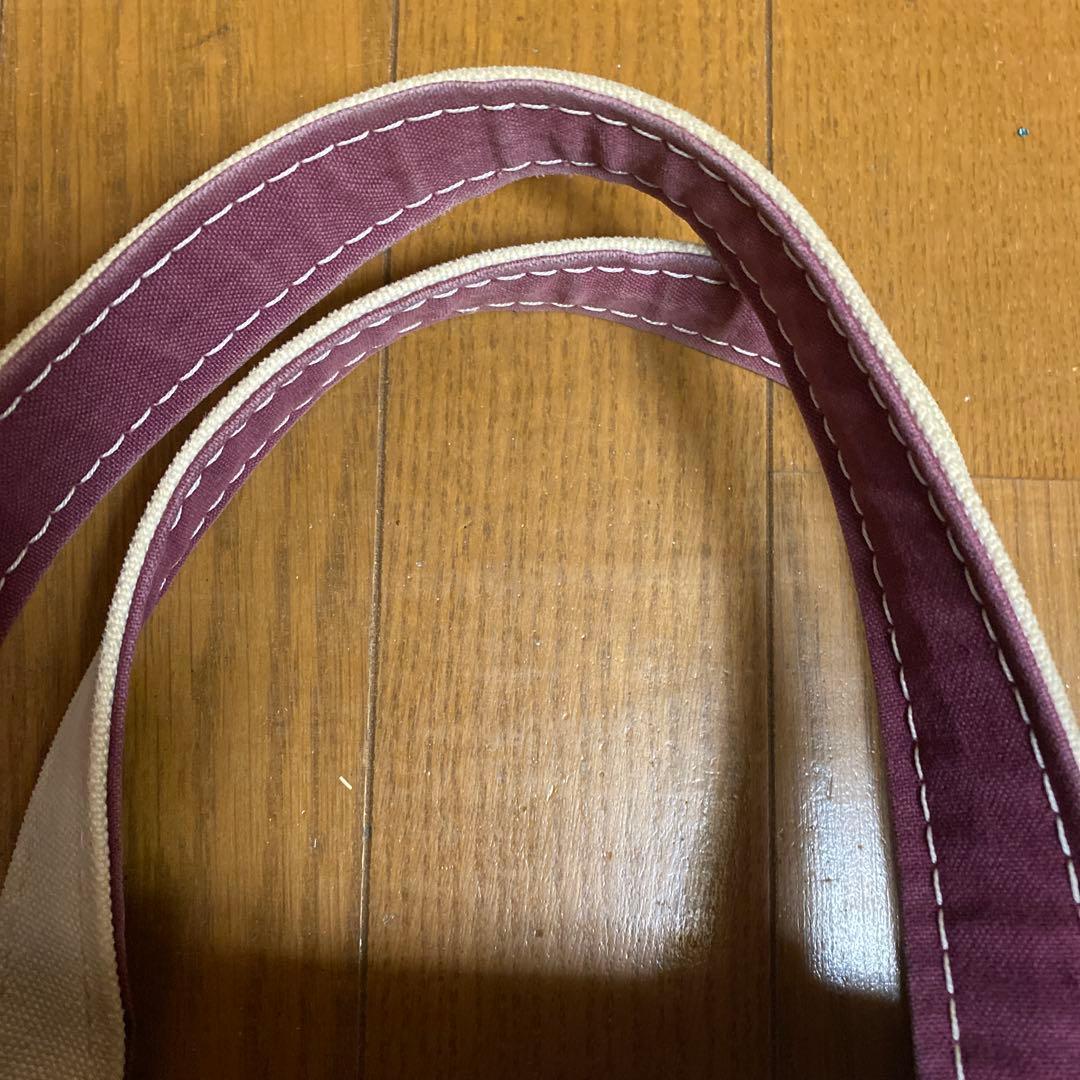 90s L.L.Bean トートバッグ バーガンディ - メルカリ