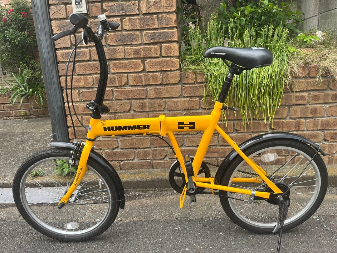 【引き取り希望】HUMMER 折りたたみ自転車 イエロー 極美品♪ HUMMER 折りたたみ自転車入荷しました！｜2019年09月29日