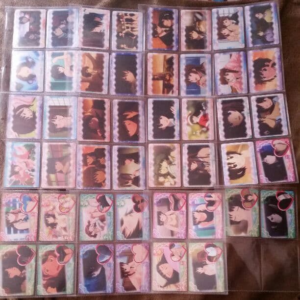 アマガミのトレーディングカード(ノーマルコンプリート)