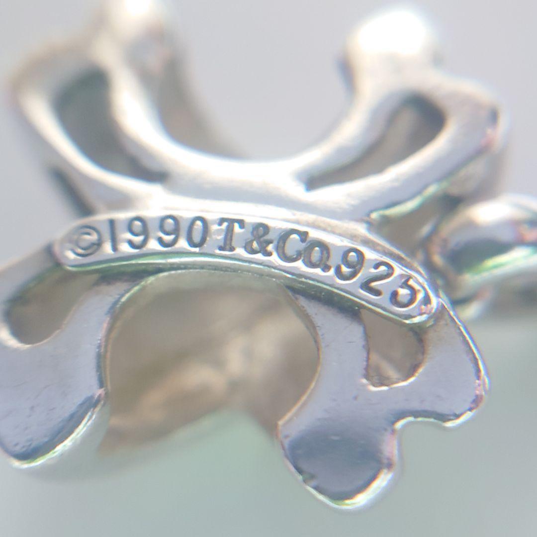 極美品 ティファニー ネックレス シグネチャークロス シルバー 925