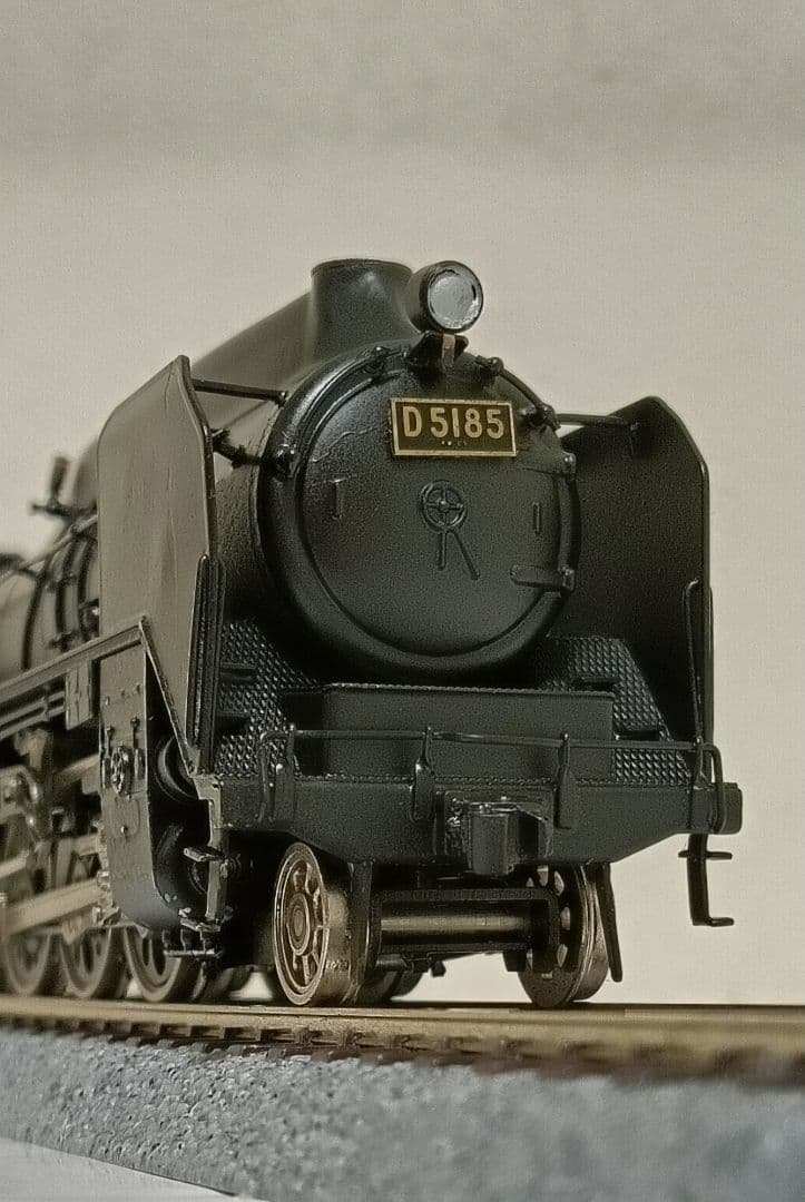 HOゲージ カツミ Ｄ51半流蒸気機関車、カンモーター、メンテナンス済
