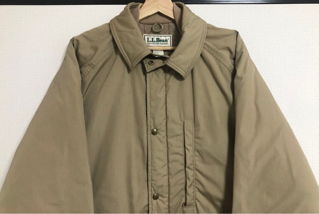 希少80s USA製 L.L.Bean ストームコート L 美品 エルエルビーン