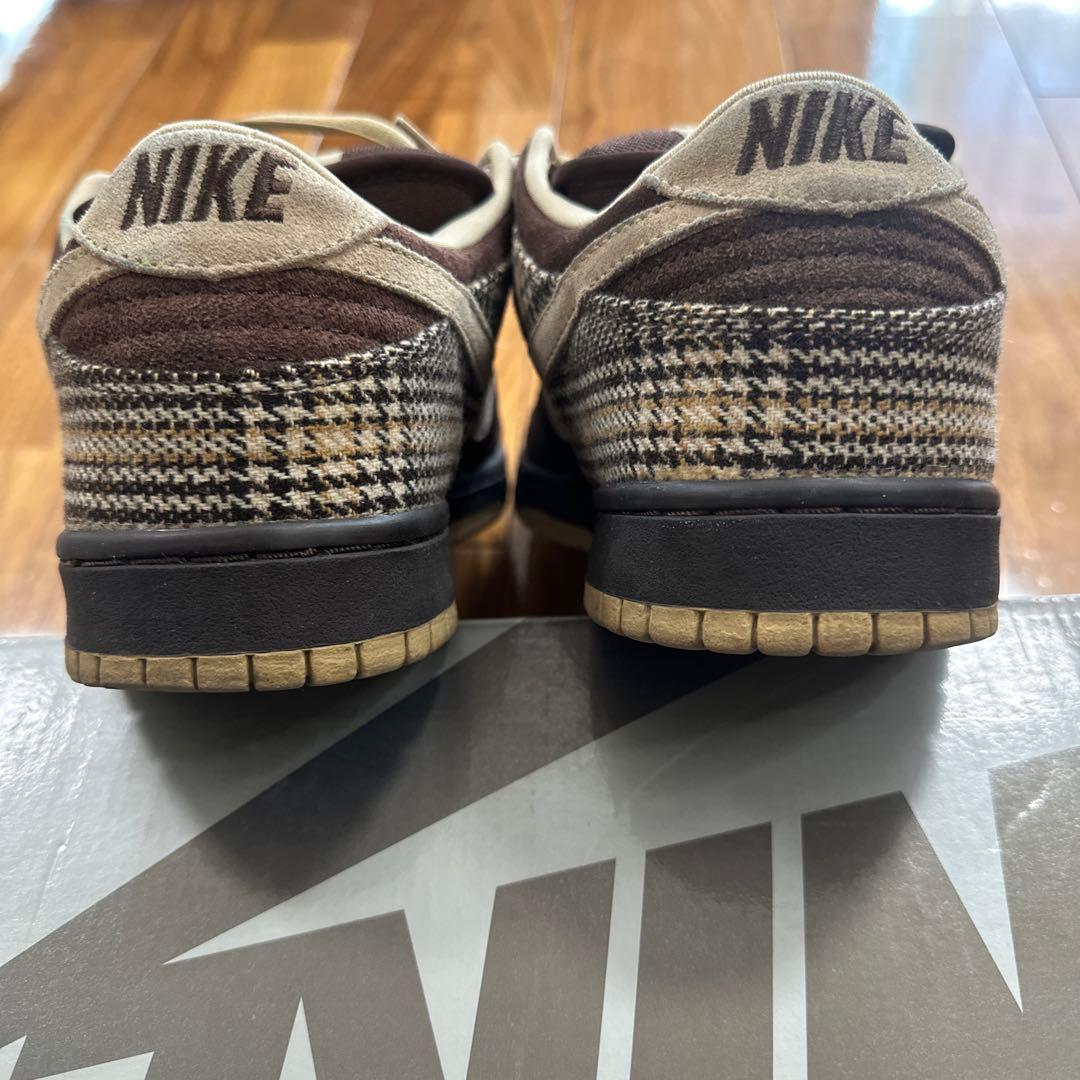 靴 NIKE DUNK LOW PRO SB TWEED 2004 28.5cm
