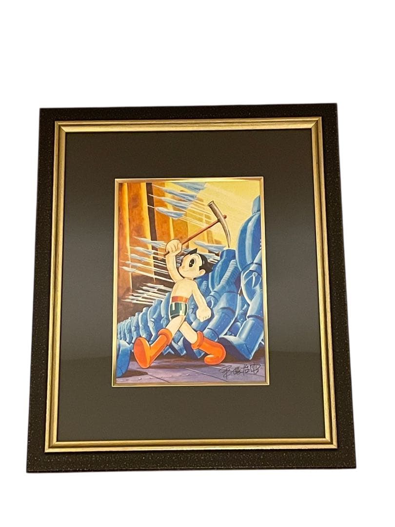 限定200部】サイン入り 鉄腕アトム「アトムの行進」手塚治虫 公式作品