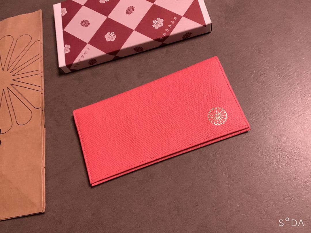 皇居開運長財布革財布✨美品新品未使用品✨極上クラス品の金運