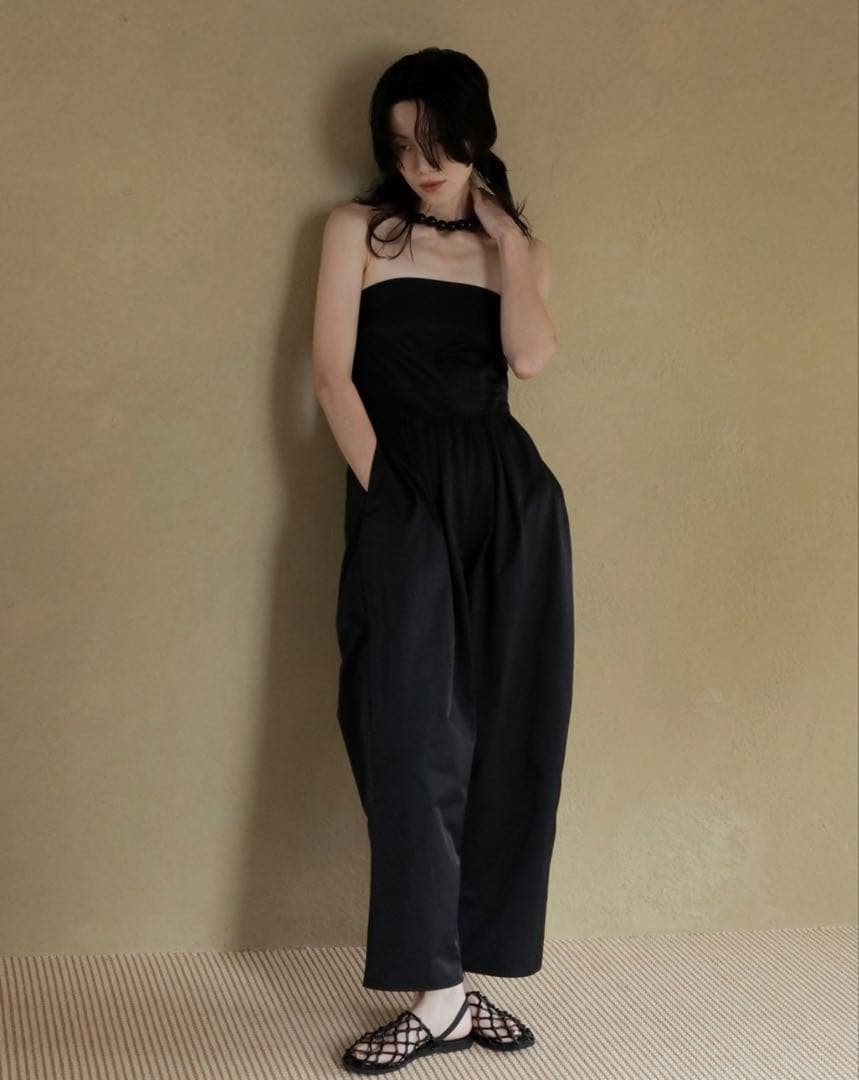 anuke アンヌーク Wide Bare Combinaison - メルカリ