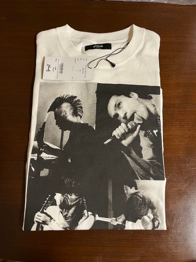 g*様 【新品未使用 S】 glamb×ブルーハーツ 40周年記念コラボ Tシャ