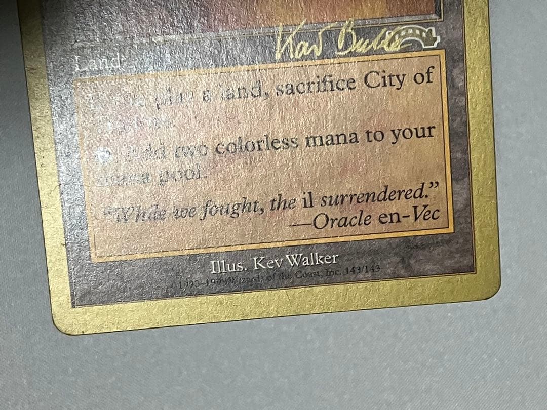 MTG 裏切り者の都 金枠 City of Traitors - メルカリ