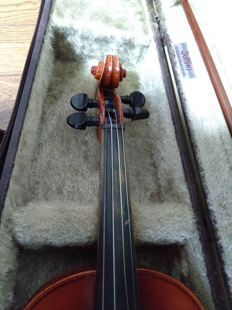 スズキ 1/4 バイオリン 弓 ハードケース付き - メルカリ