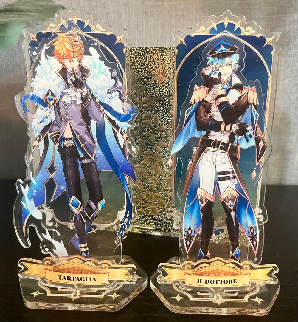 原神 タルタリヤ ドットーレ 博士 アクリルスタンド - メルカリ