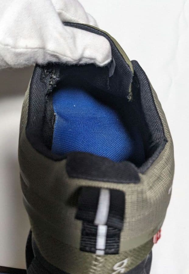 on cloud 5　オン クラウド ウォータープルーフ オリーブ 27.5cm