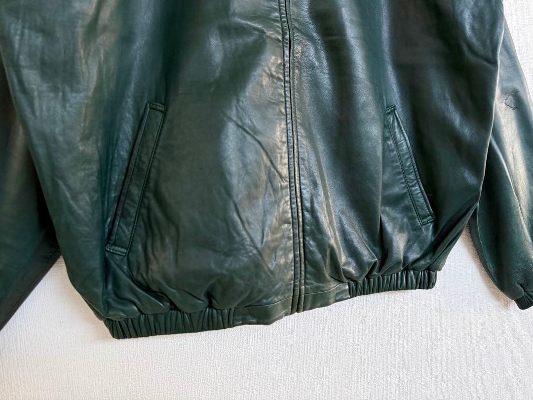 超スペシャル ポニー無 90s ラルフローレン レザー ジャケット L