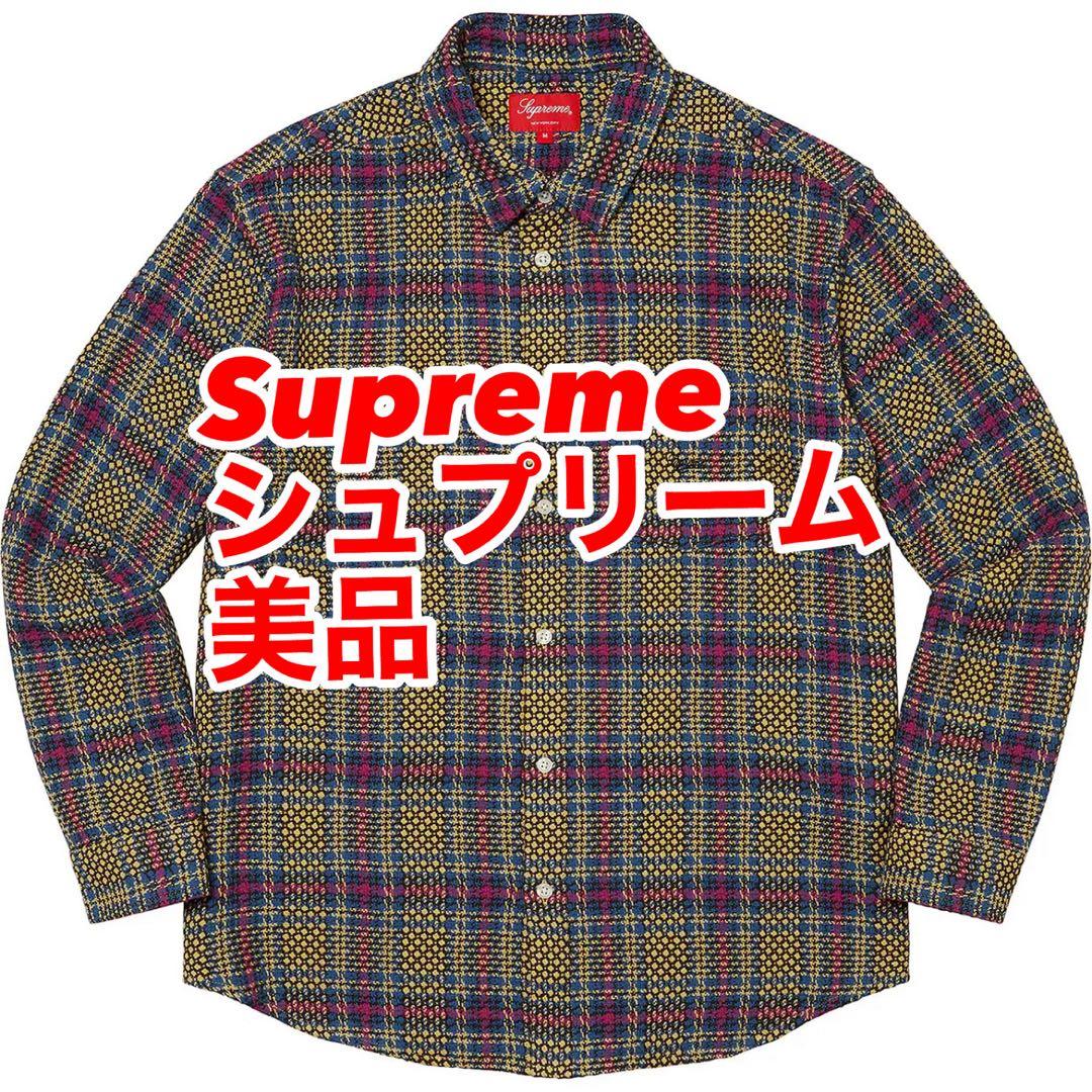 Supreme Basket Weave Plaid Shirt シュプリーム Supreme Basket Weave Plaid Shirt (SS23) - $138