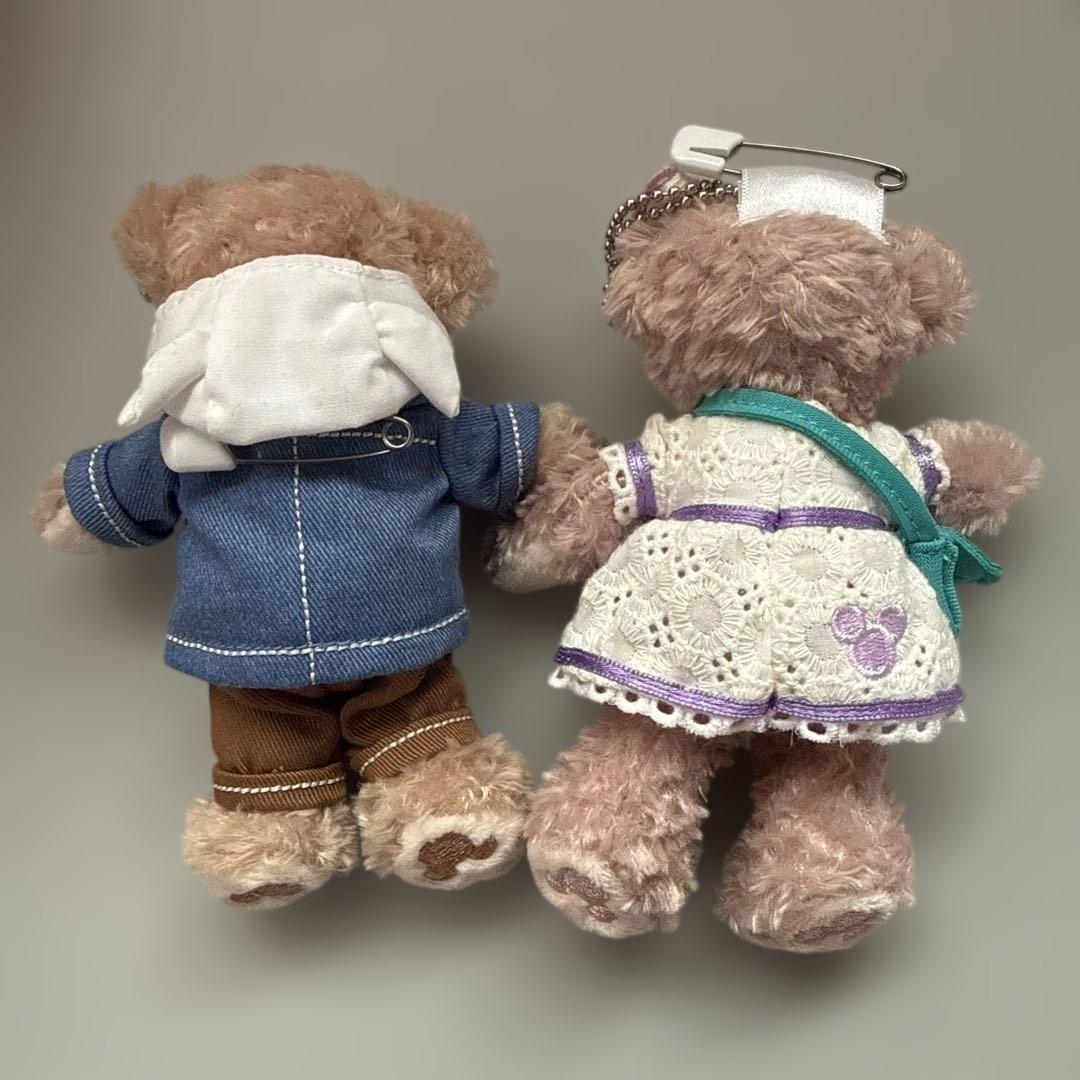 ダッフィー．シェリーメイぬいぐるみ2体セット チェーン付き - メルカリ