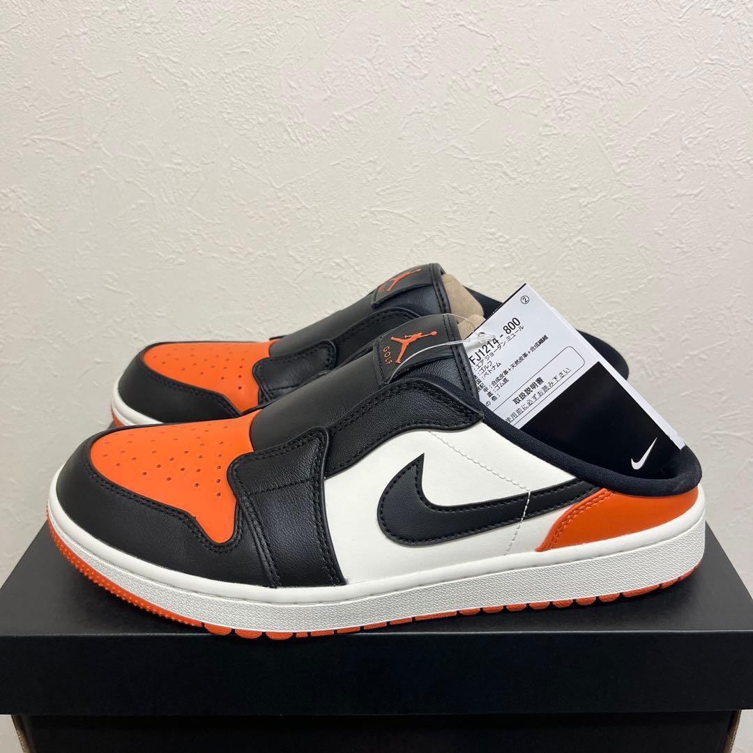 26cm ナイキ エア ジョーダン 1 ミュール ゴルフ 定価以下 - メルカリ