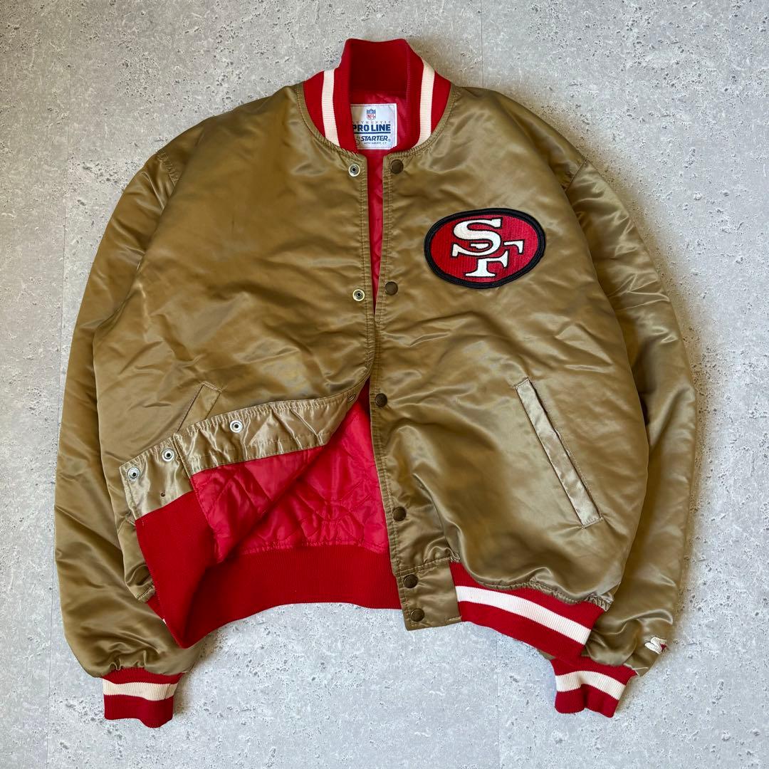 90s USA製 STARTER NFL 49ERS スタジャン 長瀬智也 - メルカリ