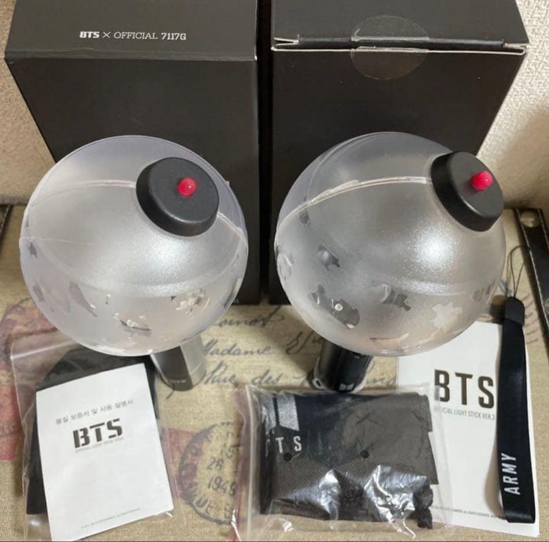 BTS アミボム　ver.2 ver.3 ペンライト　ペンラ　グッズ　公式