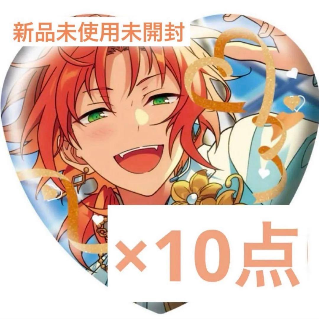 あんスタ ホワイトデー ハート缶バッジ 月永レオ 10点 - メルカリ