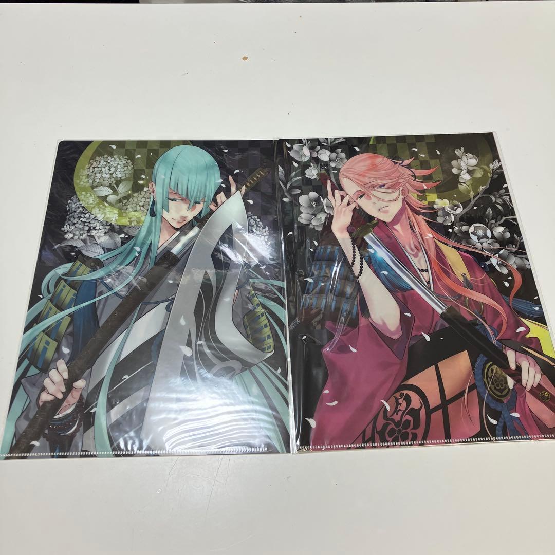 刀剣乱舞　クリアファイル　まとめ売り　内訳あり
