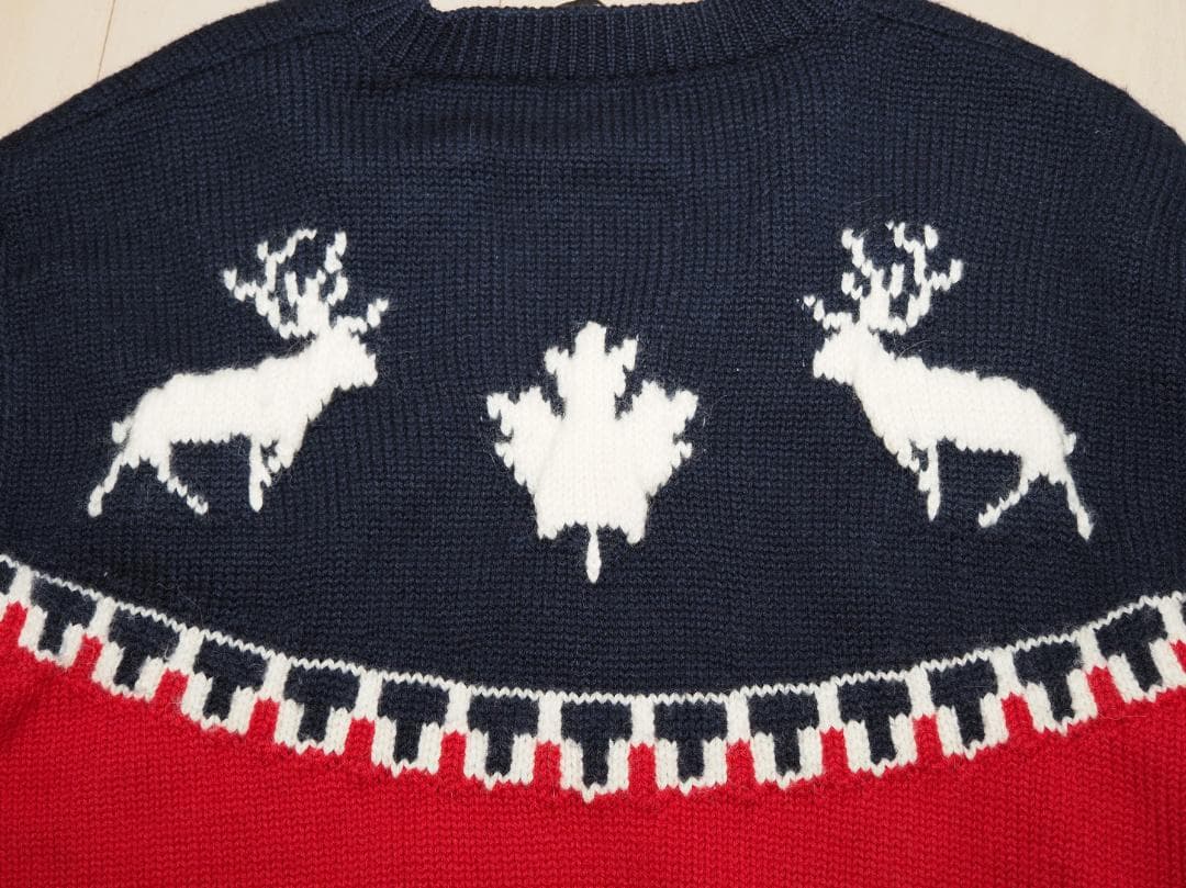 DSQUARED2 ディースクエアード 17AWノルディック柄厚手カーディガンL