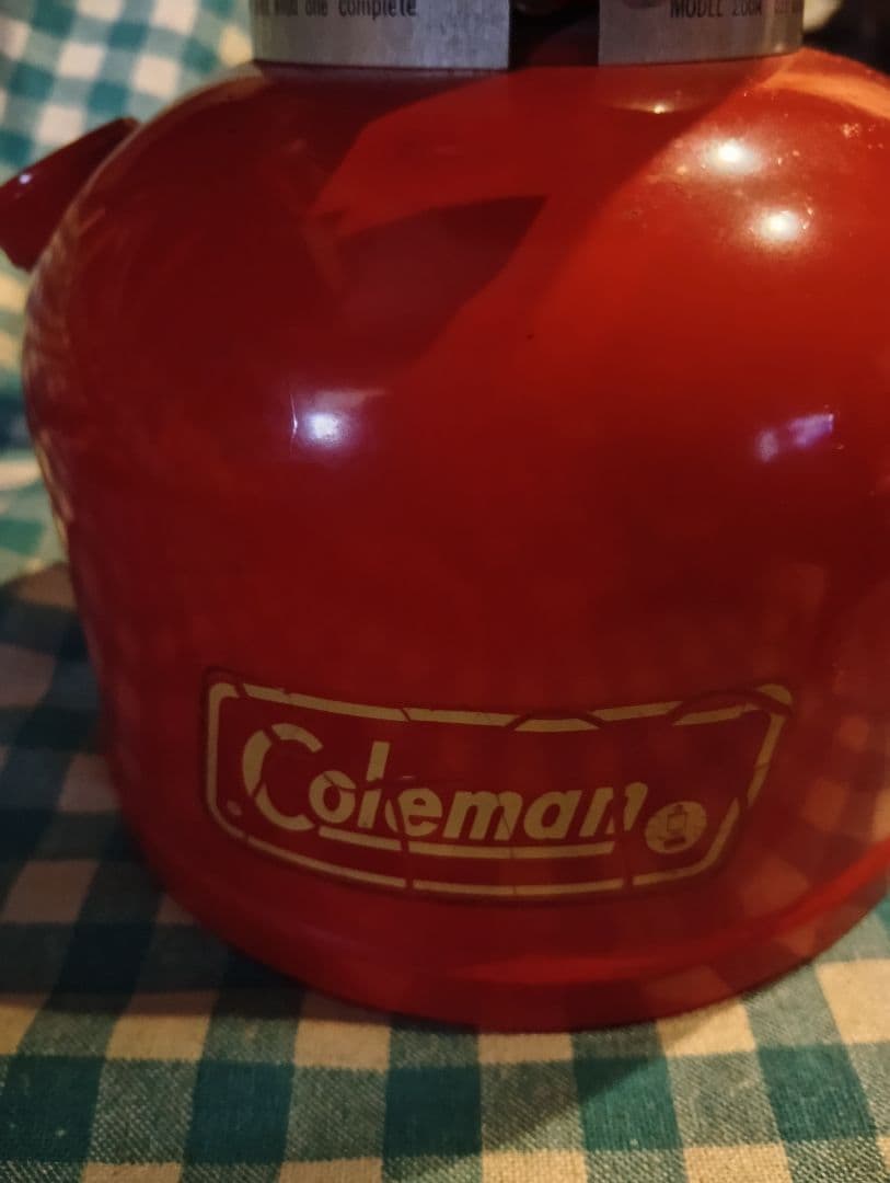 Coleman 赤 ランタン モデル200A 整備済ヴィンテージ