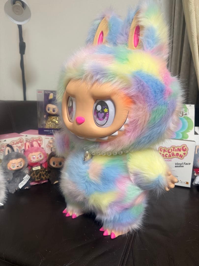 なっつんつん　スペシャルオーダー超特大60cmマカロンジモモ 夢色ふわもこ