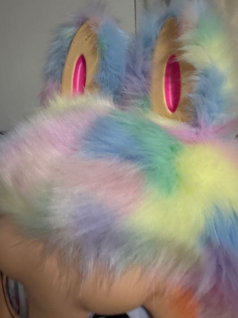 なっつんつん　スペシャルオーダー超特大60cmマカロンジモモ 夢色ふわもこ