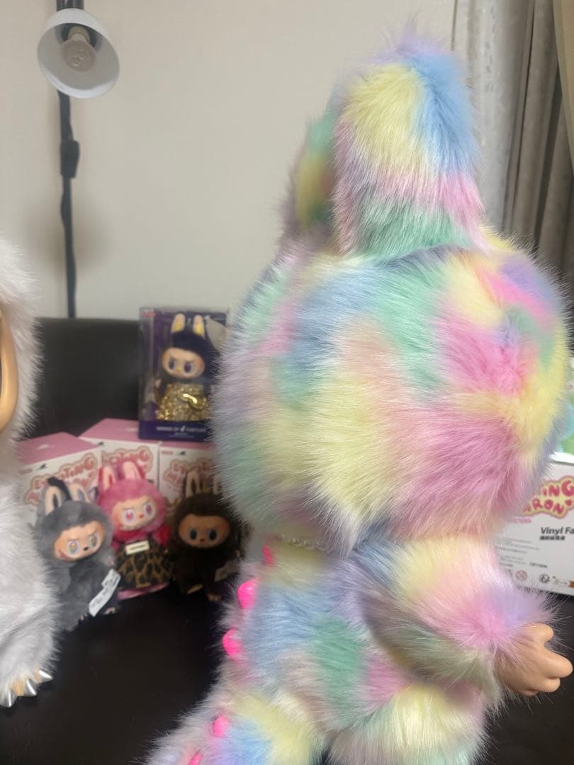 なっつんつん　スペシャルオーダー超特大60cmマカロンジモモ 夢色ふわもこ