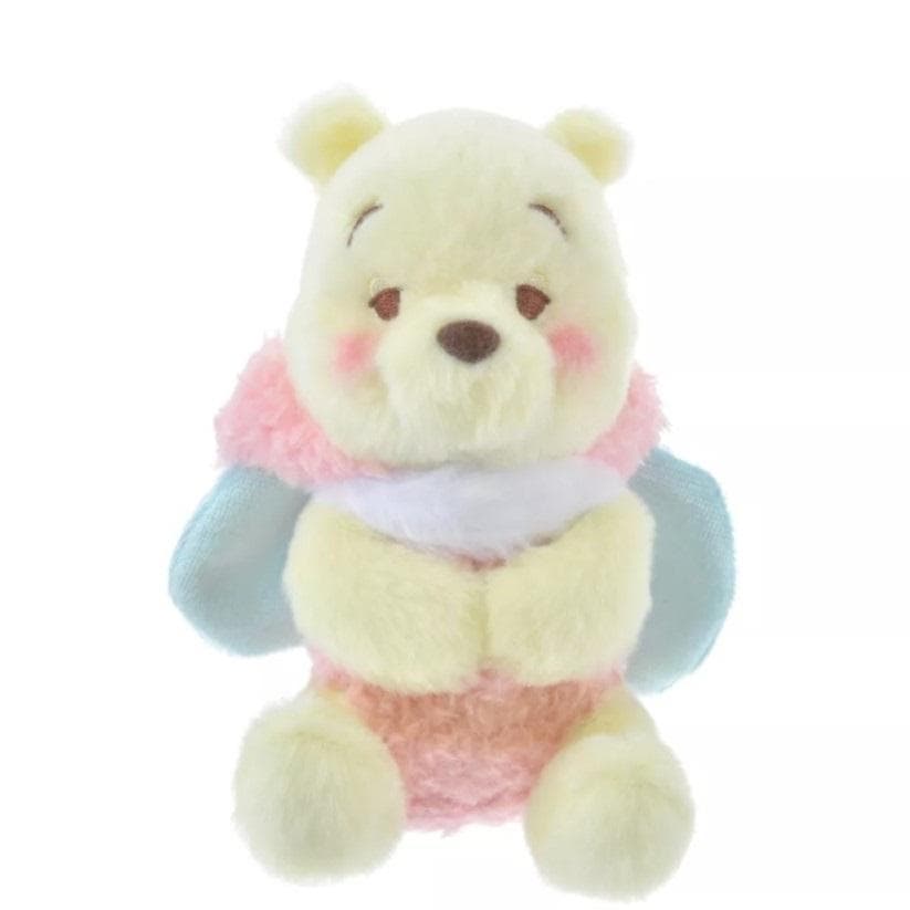 プーさん ぬいぐるみキーホルダー・キーチェーン ピンク ミツバチプー