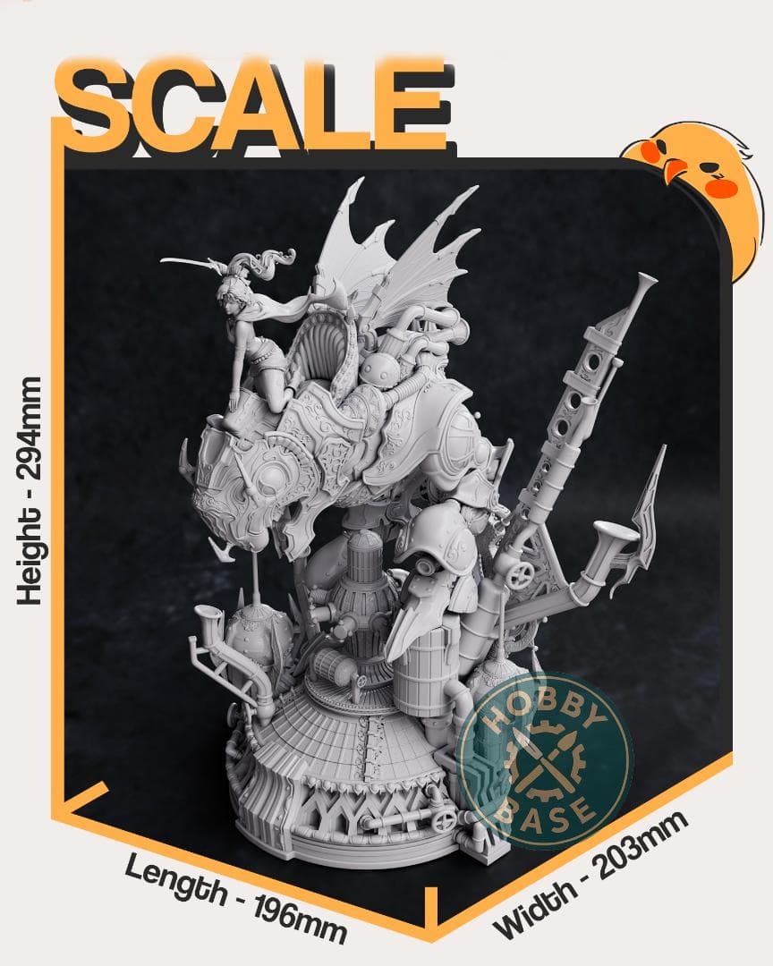 【FFVI】魔導アーマー ＆ ティナ ガレージキット - 未塗装・未組立