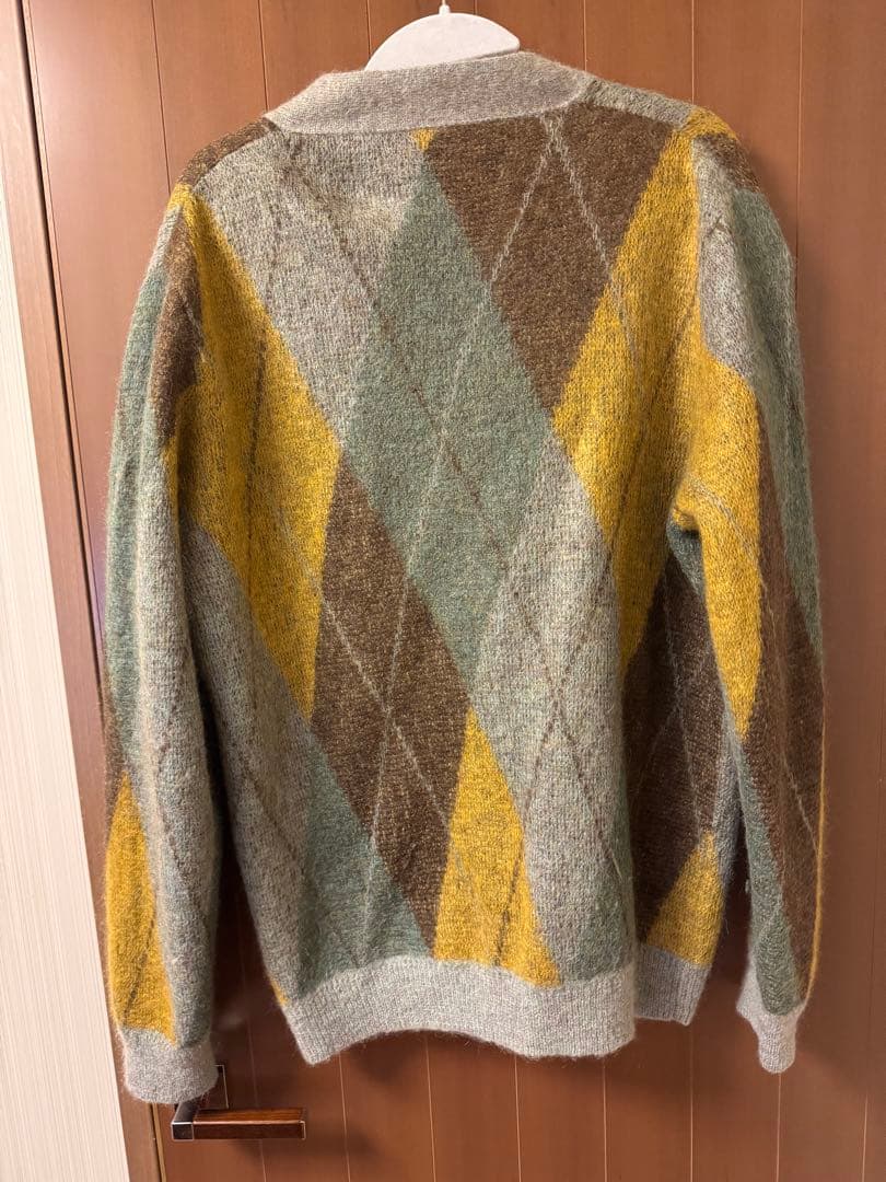 dassさん専用 GUCCI 【アーガイル•モヘアカーディガン】Sサイズ - メルカリ