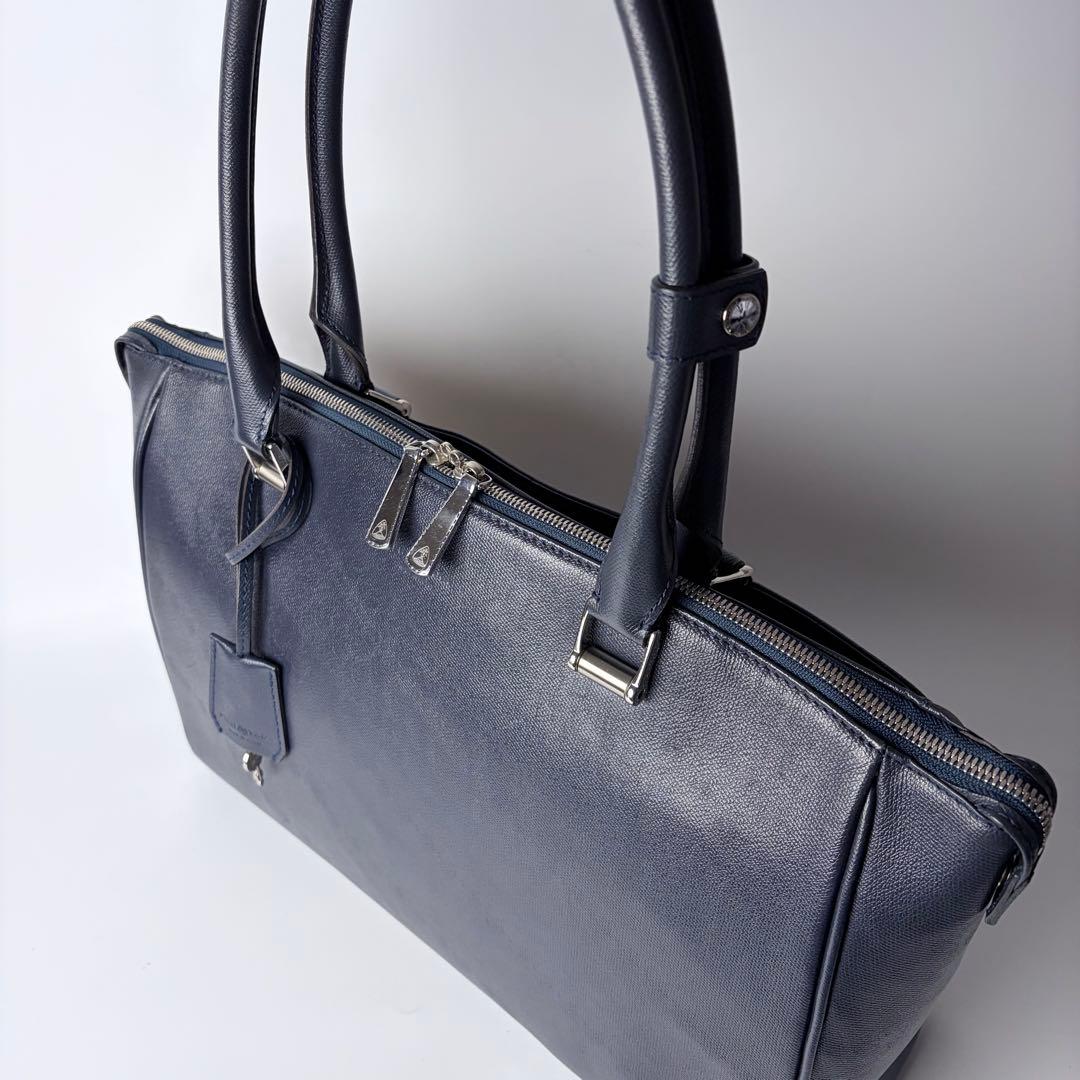 FUJITAKAレザートートバッグ B4 オーブ防水加工レザー国産鍵付き