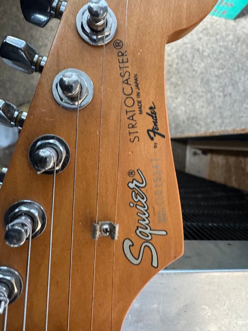 スクワイヤー　ストラトキャスター　日本製